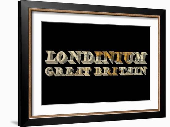 Londinium Great Britian-Whoartnow-Framed Giclee Print