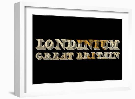 Londinium Great Britian-Whoartnow-Framed Giclee Print