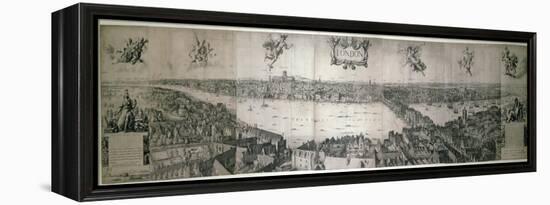 London, 1647-Wenceslaus Hollar-Framed Premier Image Canvas