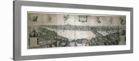 London, 1647-Wenceslaus Hollar-Framed Giclee Print