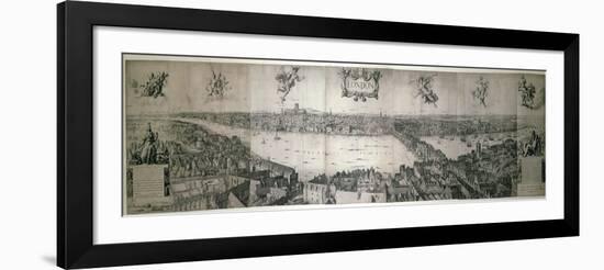 London, 1647-Wenceslaus Hollar-Framed Giclee Print