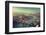 London Aerial View with Tower Bridge in Sunset Time-Iakov Kalinin-Framed Photographic Print