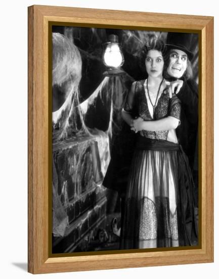 London After Midnight, Marceline Day, Lon Chaney Sr., 1927-null-Framed Stretched Canvas