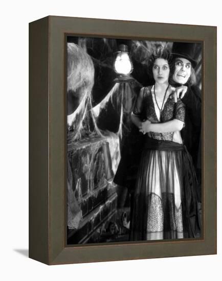 London After Midnight, Marceline Day, Lon Chaney Sr., 1927-null-Framed Stretched Canvas