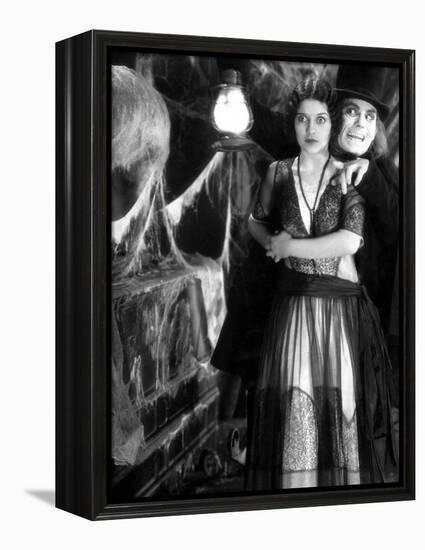London After Midnight, Marceline Day, Lon Chaney Sr., 1927-null-Framed Stretched Canvas