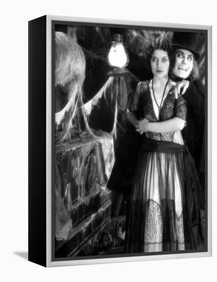 London After Midnight, Marceline Day, Lon Chaney Sr., 1927-null-Framed Stretched Canvas