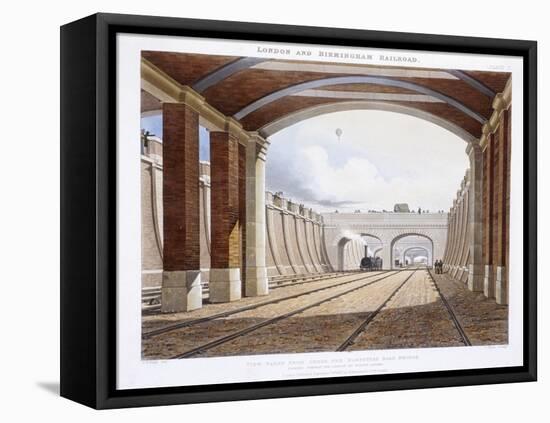 London and Birmingham Railway, 1837-Charles Hunt-Framed Premier Image Canvas