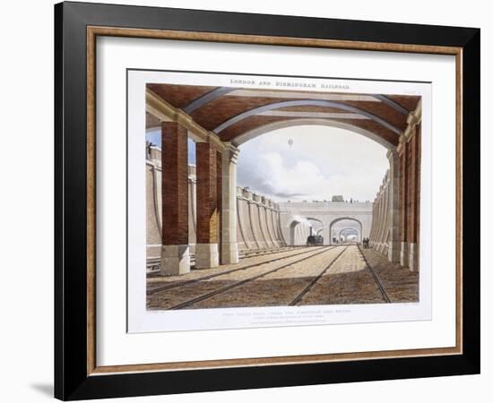 London and Birmingham Railway, 1837-Charles Hunt-Framed Giclee Print