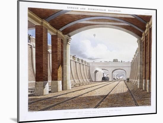 London and Birmingham Railway, 1837-Charles Hunt-Mounted Giclee Print