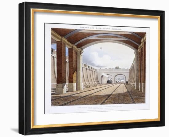 London and Birmingham Railway, 1837-Charles Hunt-Framed Giclee Print