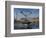 London Big Ben with Gabo's fountain in foreground-Charles Bowman-Framed Photographic Print