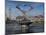 London Big Ben with Gabo's fountain in foreground-Charles Bowman-Mounted Photographic Print