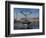 London Big Ben with Gabo's fountain in foreground-Charles Bowman-Framed Photographic Print