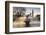 London Big Ben with Gabo's fountain in foreground-Charles Bowman-Framed Photographic Print