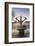 London Big Ben with Gabo's fountain in foreground-Charles Bowman-Framed Photographic Print