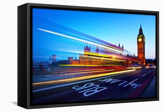 London Big Ben-Nina Papiorek-Framed Premier Image Canvas