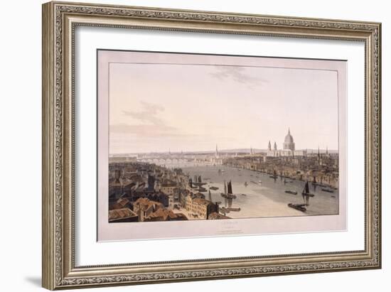 London Bridge, 1804-William Daniell-Framed Giclee Print