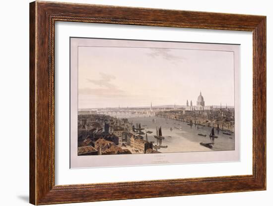 London Bridge, 1804-William Daniell-Framed Giclee Print