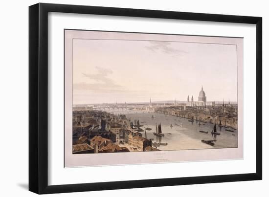 London Bridge, 1804-William Daniell-Framed Giclee Print