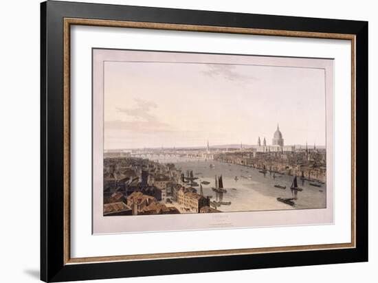 London Bridge, 1804-William Daniell-Framed Giclee Print