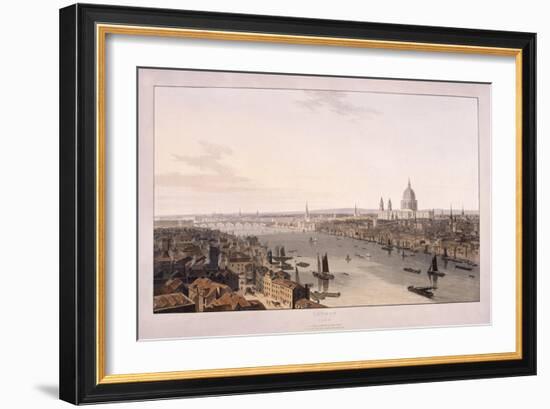London Bridge, 1804-William Daniell-Framed Giclee Print