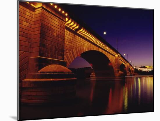 London Bridge, Lake Havasu City, Arizona, USA-null-Mounted Photographic Print