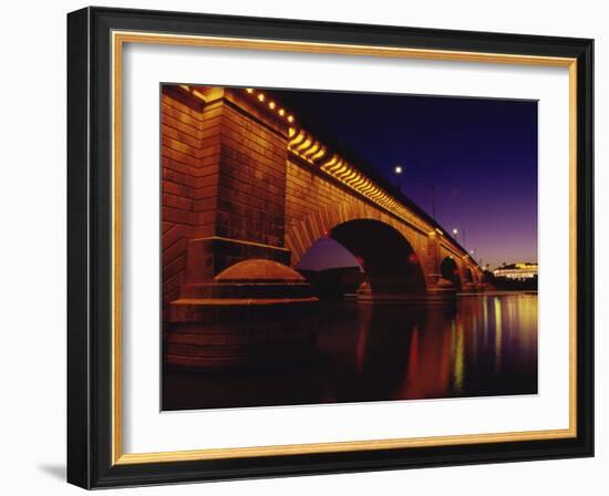 London Bridge, Lake Havasu City, Arizona, USA-null-Framed Photographic Print