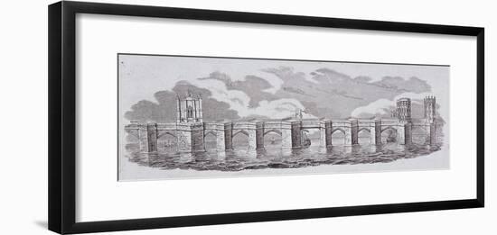 London Bridge, London, C1870-null-Framed Giclee Print
