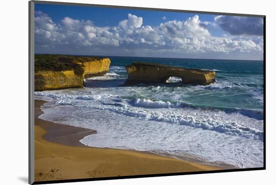 London Bridge, Port Campbell National Park, Great Ocean Road, Victoria, Australia-null-Mounted Art Print