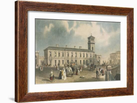 London Bridge Station, Bermondsey, London, 1845-Henry Adlard-Framed Giclee Print