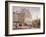 London Bridge Station, Bermondsey, London, C1860-Robert Dudley-Framed Giclee Print