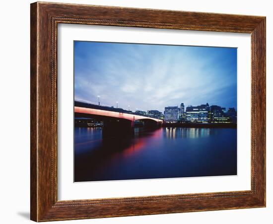 London Bridge-Carlos Dominguez-Framed Photographic Print