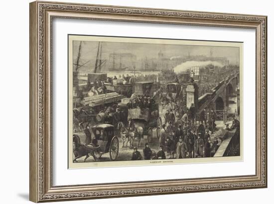 London Bridge-Matthew White Ridley-Framed Giclee Print