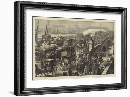 London Bridge-Matthew White Ridley-Framed Giclee Print