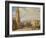 'London Bridges Old and New, 1831', (1920)-George Scharf-Framed Giclee Print