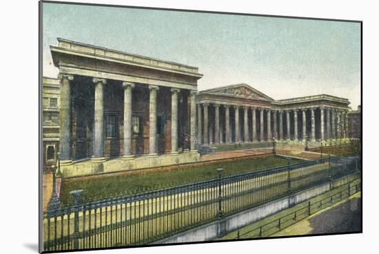'London, British Museum', c1900-Unknown-Mounted Giclee Print