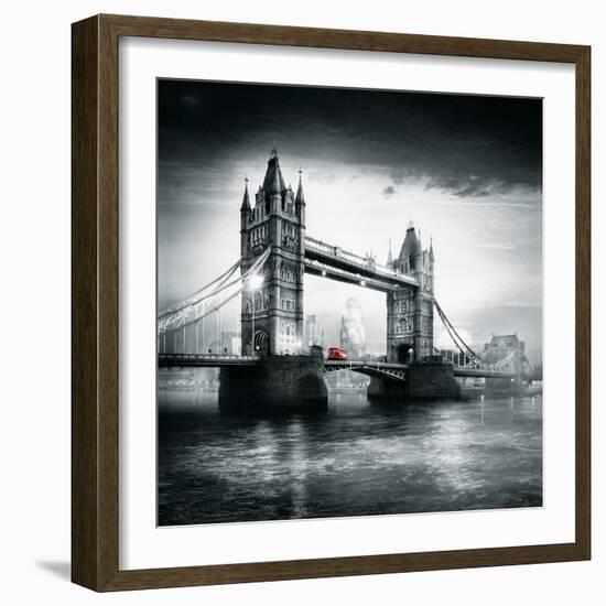 London Bus I-Jurek Nems-Framed Giclee Print