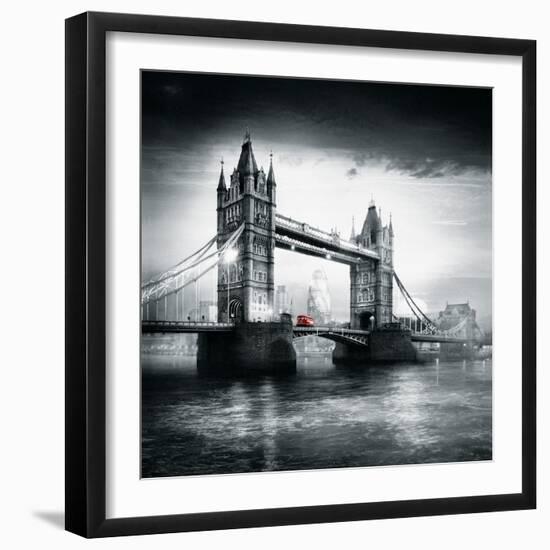 London Bus I-Jurek Nems-Framed Giclee Print