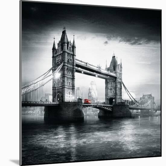 London Bus I-Jurek Nems-Mounted Photographic Print