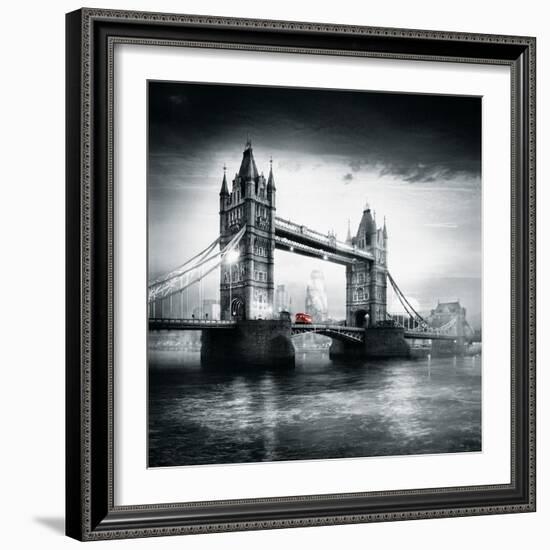 London Bus I-Jurek Nems-Framed Photographic Print