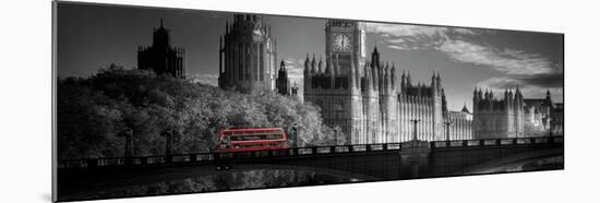 London Bus V-Jurek Nems-Mounted Art Print