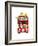 London Bus Zoo-Dicky Bird-Framed Giclee Print