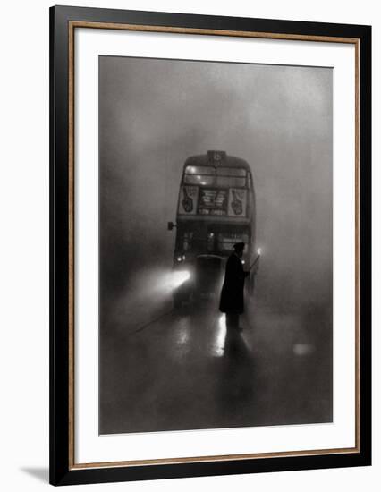 London Bus-The Chelsea Collection-Framed Art Print