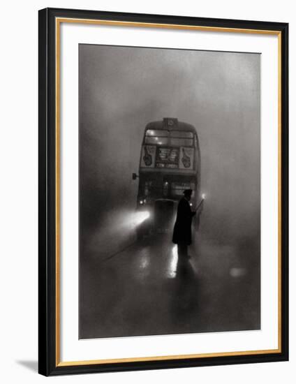 London Bus-The Chelsea Collection-Framed Art Print