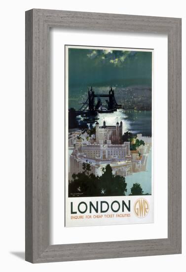 London by GWR-null-Framed Giclee Print