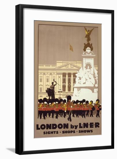 London by Liner-Vintage Apple Collection-Framed Giclee Print