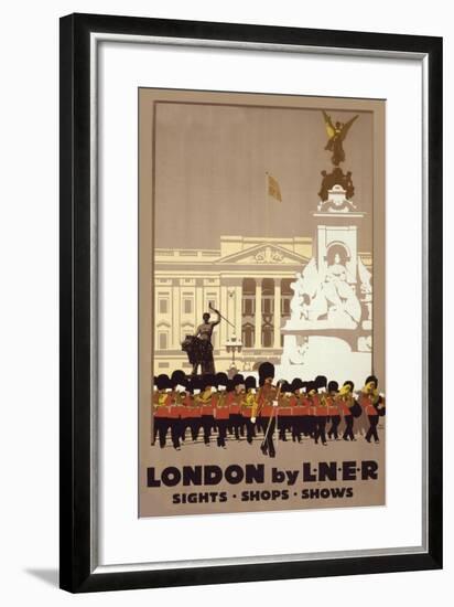 London by Liner-Vintage Apple Collection-Framed Giclee Print