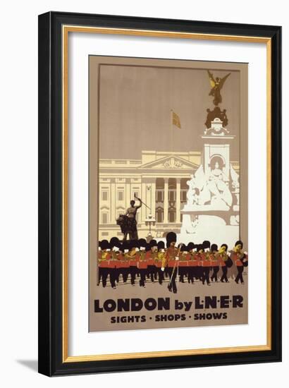 London by Liner-Vintage Apple Collection-Framed Giclee Print