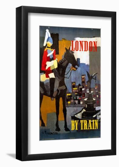 London by Train, BR (ER), c.1923-1947-null-Framed Art Print