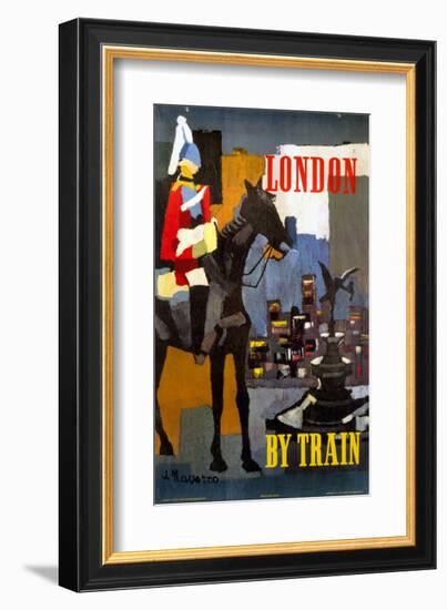 London by Train, BR (ER), c.1923-1947-null-Framed Art Print